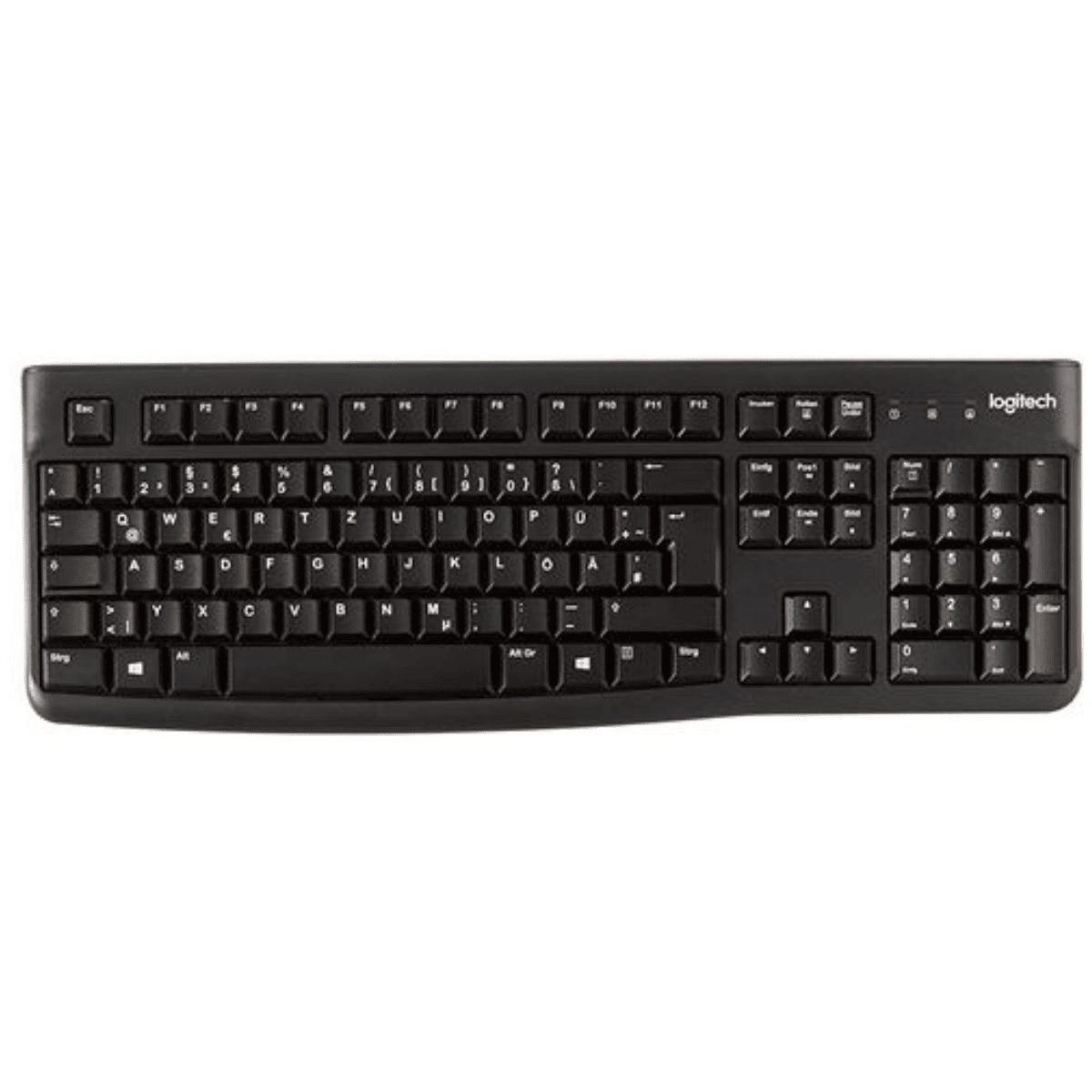 Logitech Keyboard ZK120BU / 920-002516 Black