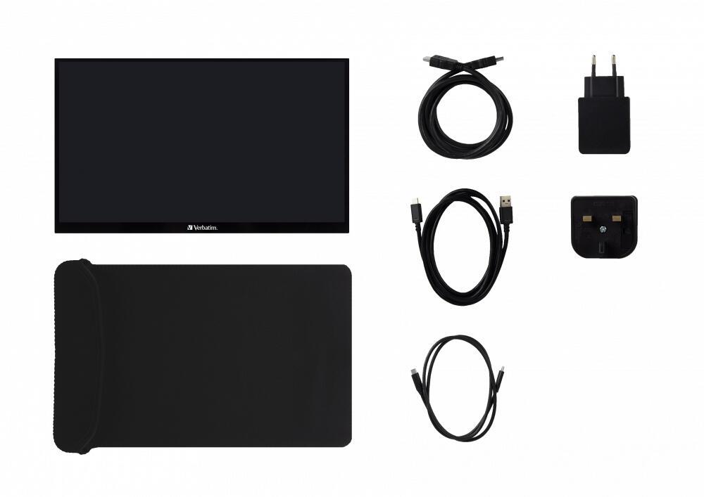 Verbatim Monitor PMT-15 / 49592 Black 39.6 cm (15.6")