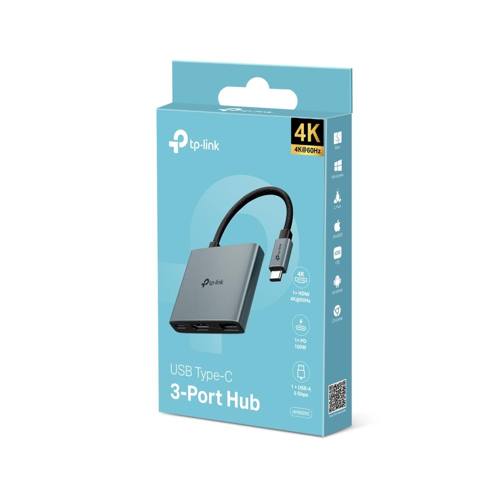 TP-Link Dockingstation UH3020C / UH3020C Grau