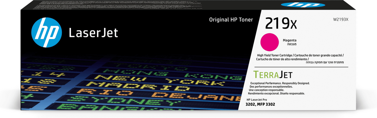 HP Tóner 219X / W2193X Magenta XL