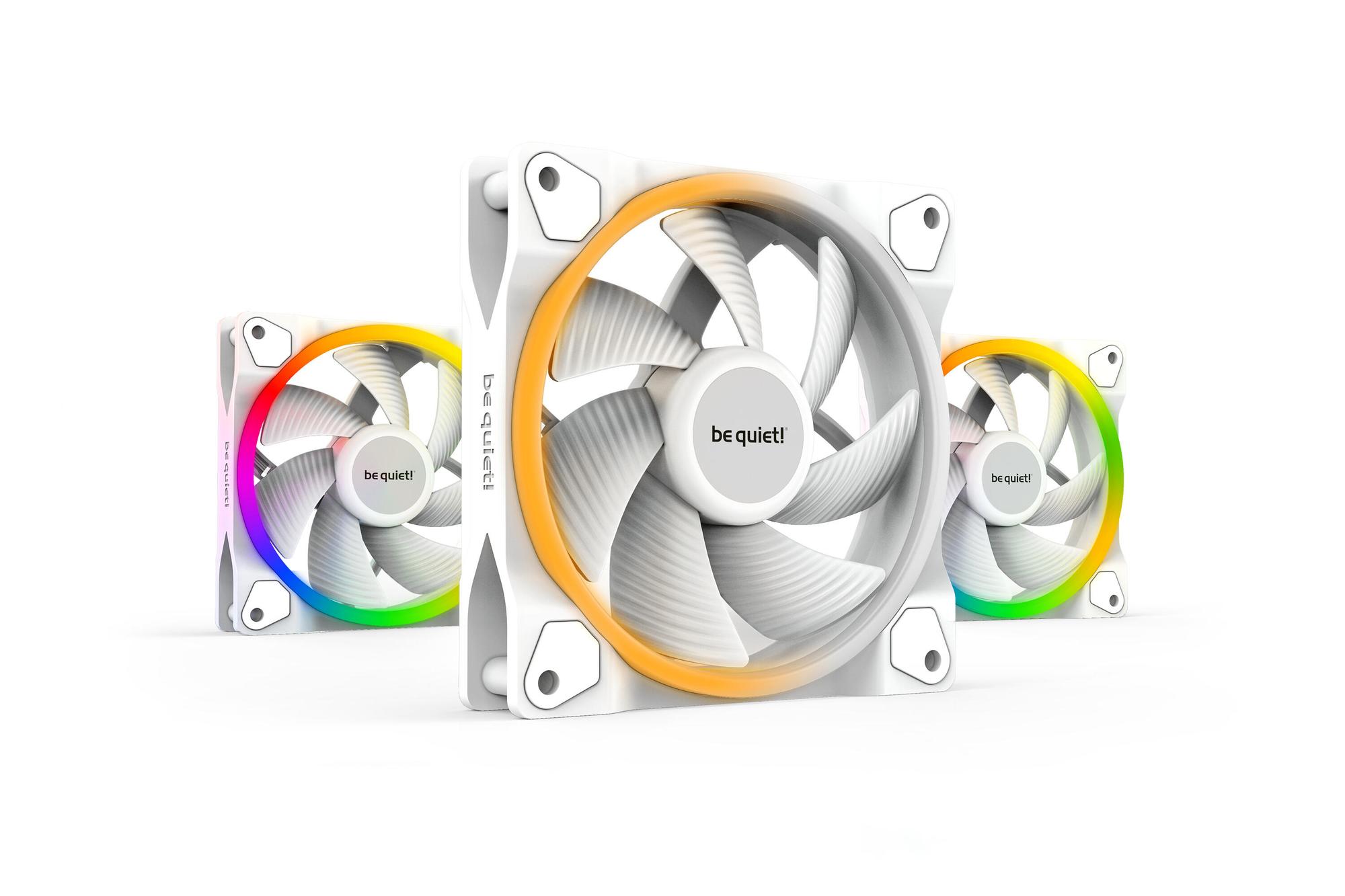 be quiet! Fan Light Wings 120mm / BL100 White