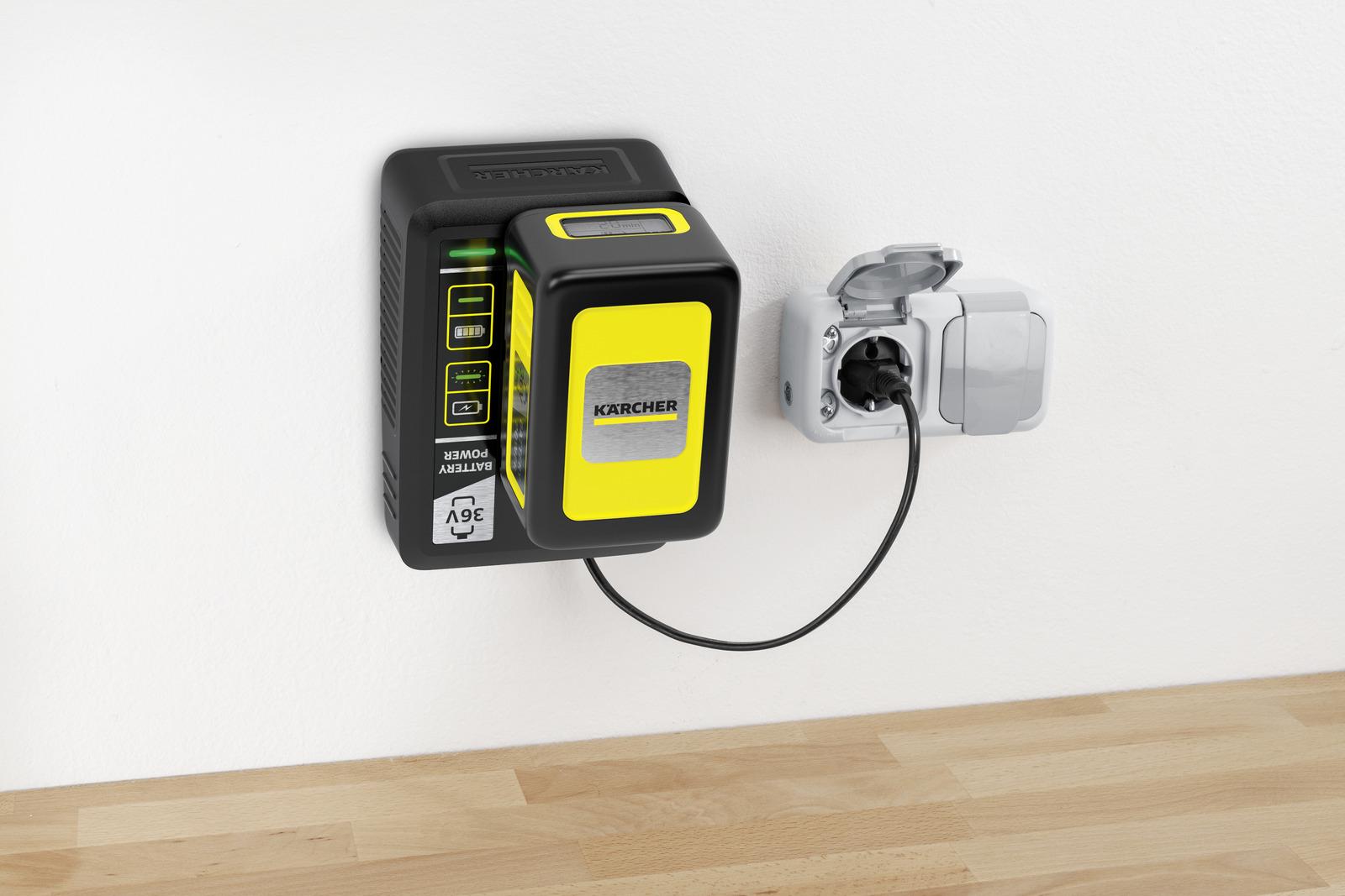 Kärcher Batteria Battery Power 36/25 Starter Kit / 2.445-064.0 Nero, giallo