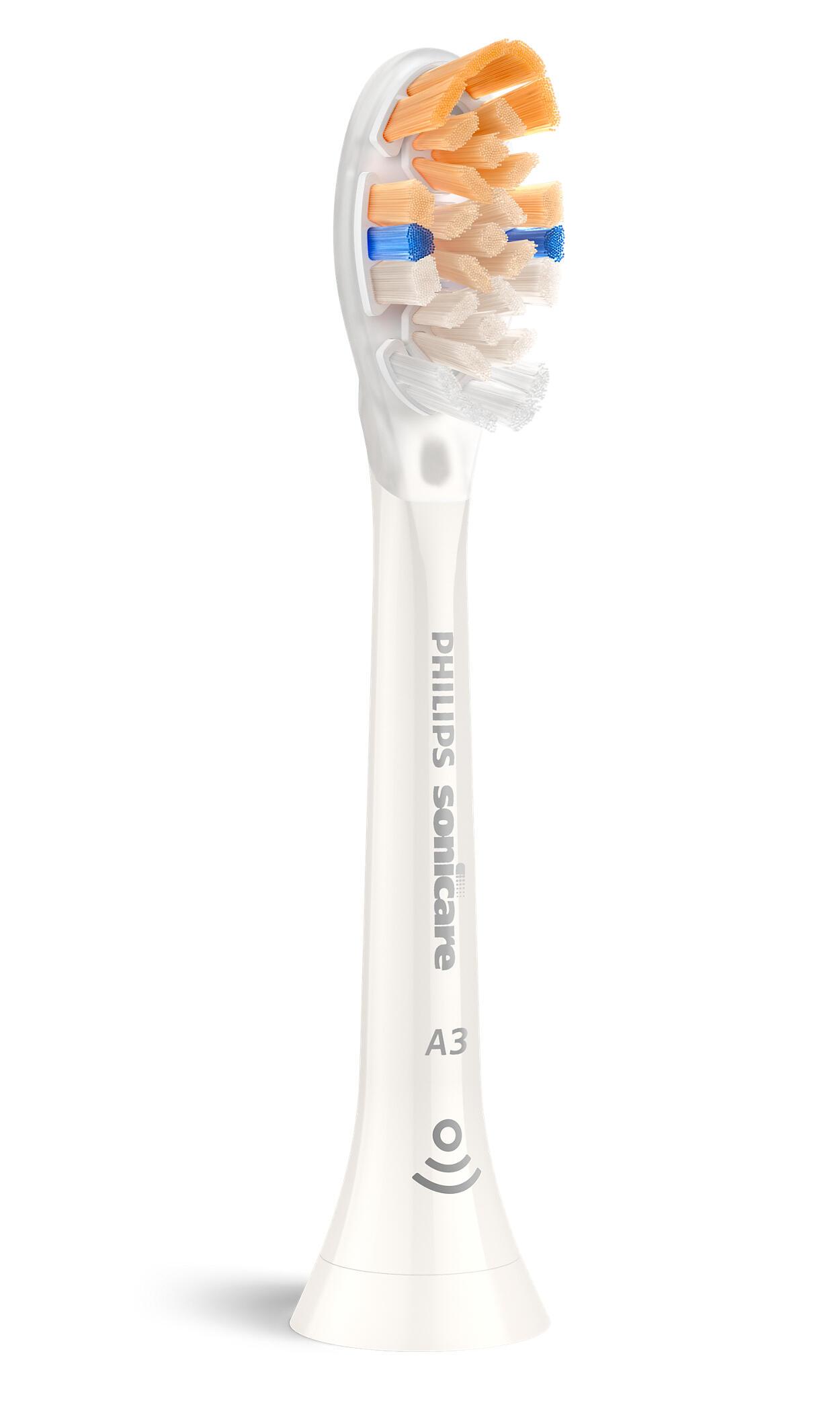 Philips Spazzolino da denti collegabile Sonicare A3 Premium All-in-one / HX9092/87 Bianco Doppelpack