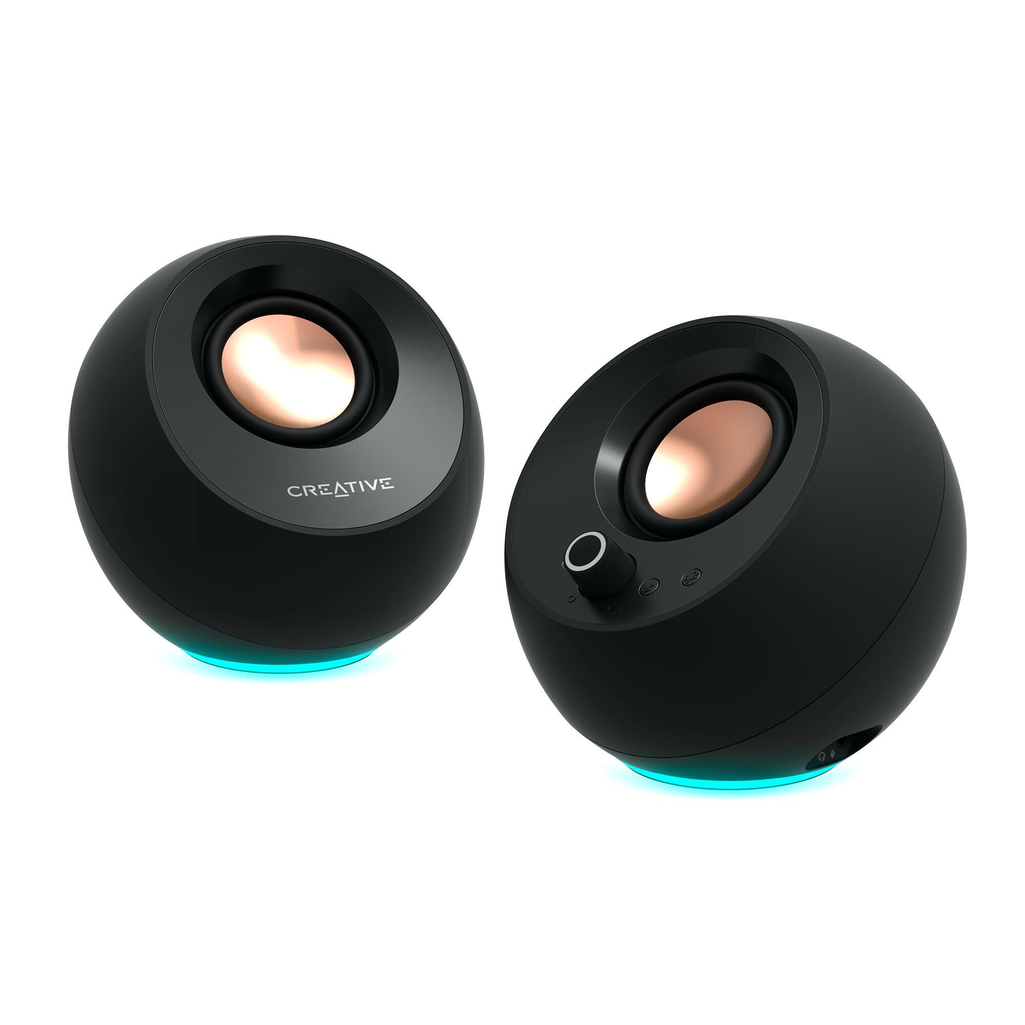 Creative Altoparlante Pebble Pro / 51MF1710AA000 Nero Doppelpack