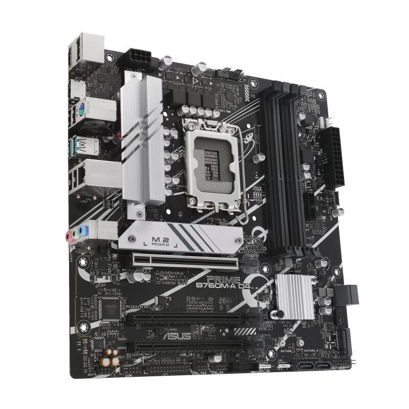 ASUS Mainboard PRIME B760M-A D4-CSM / 90MB1D00-M1EAYC Schwarz
