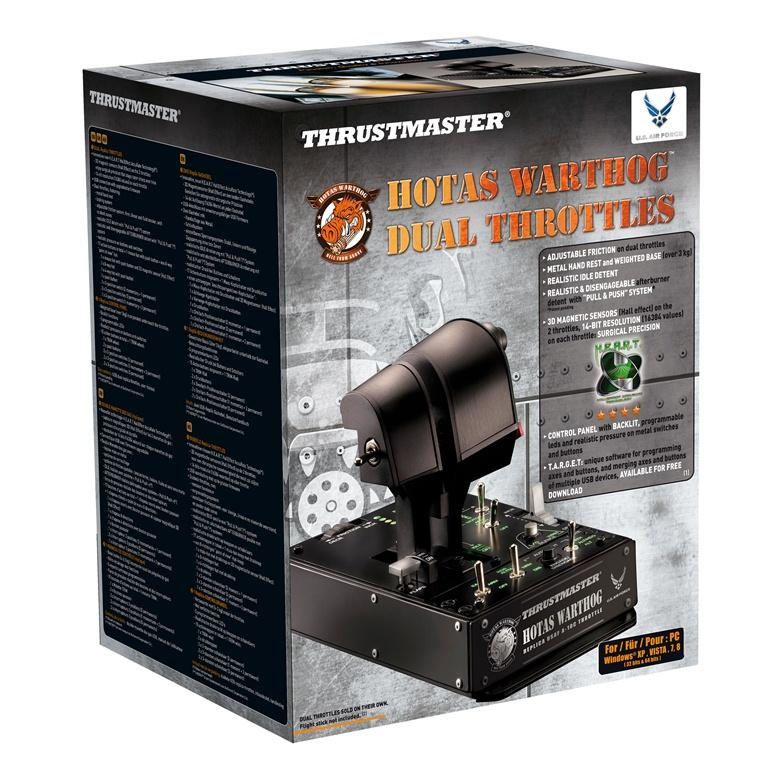 Thrustmaster Contrôleur HOTAS Warthog Dual / 2960739 Noir