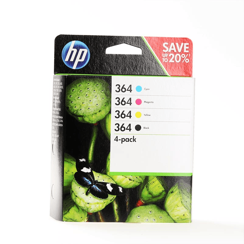 HP Tinte 364 / N9J73AE BK,C,M,Y