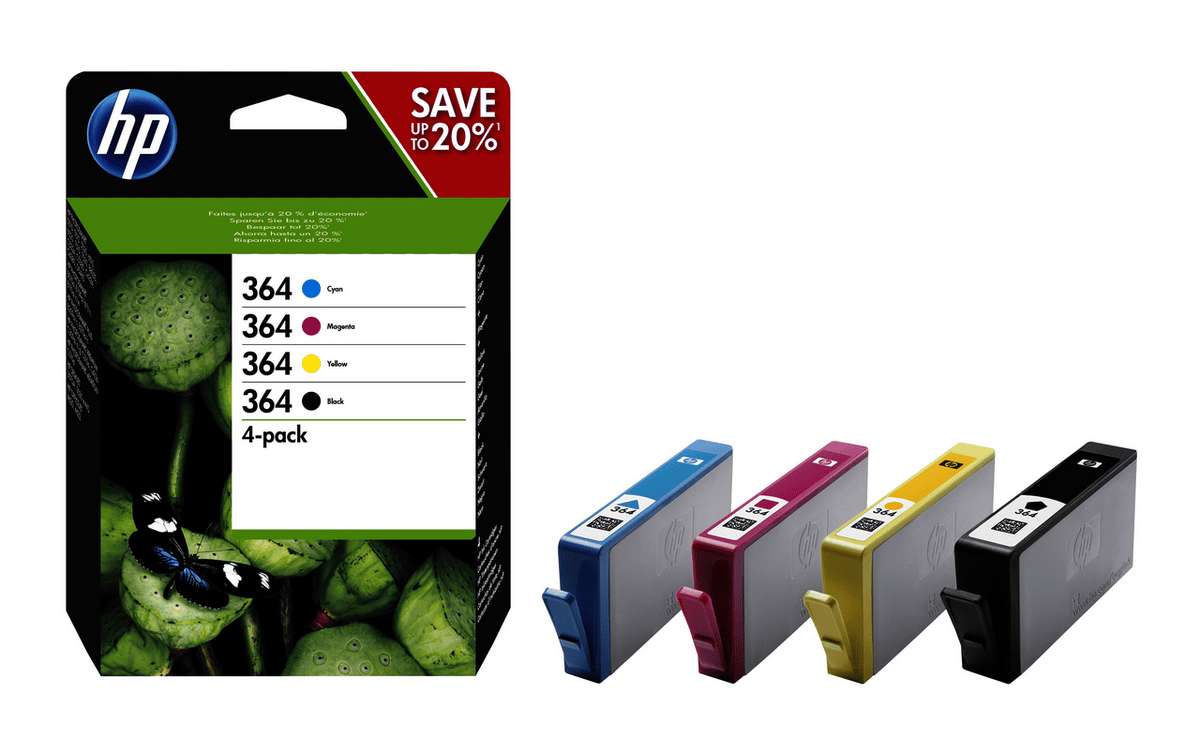 HP Ink 364 / N9J73AE BK,C,M,Y Multipack