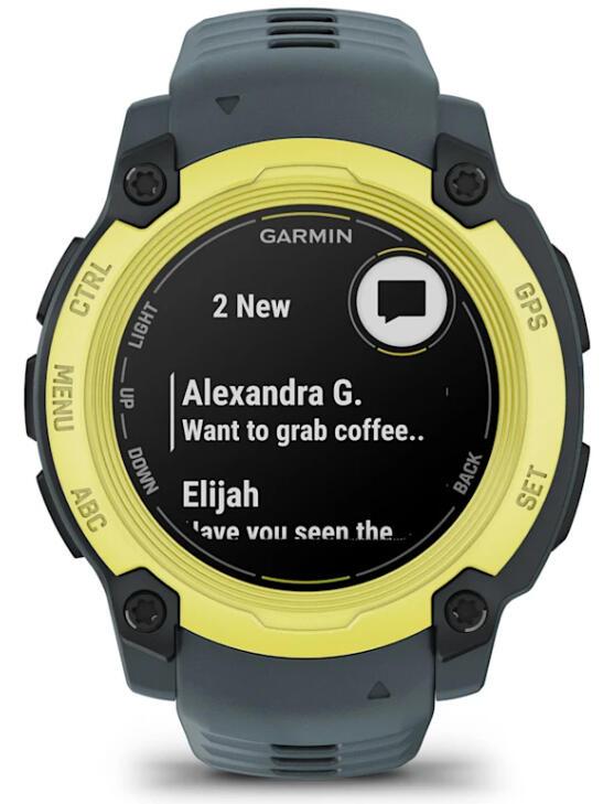 Garmin Indossabile Instinct E 40mm / 010-02932-01 Nero, giallo S 2,18 cm (0,86")