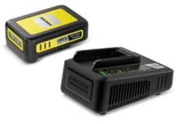 Kärcher Akku Battery Power 18/25 Starter Kit / 2.445-062.0 Schwarz, Gelb