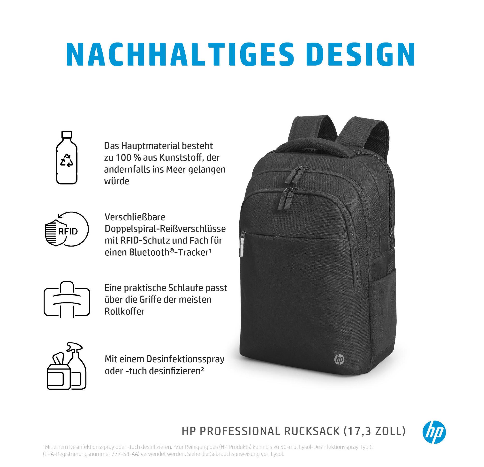 HP Notebook case Professional 17" / 500S6AA Black XL