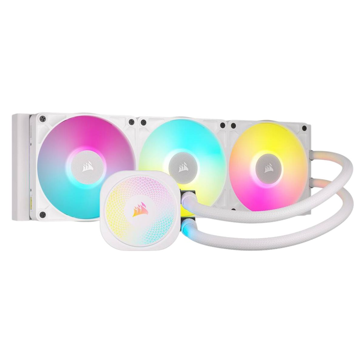 Corsair Refroidissement par eau iCUE LINK TITAN 360 RX RGB AIO / CW-9061021-WW Blanc XL