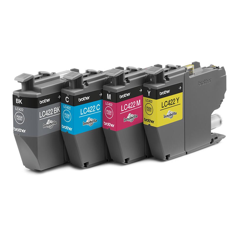 Brother Encre LC-422VAL / LC422VAL BK,C,M,Y Multipack