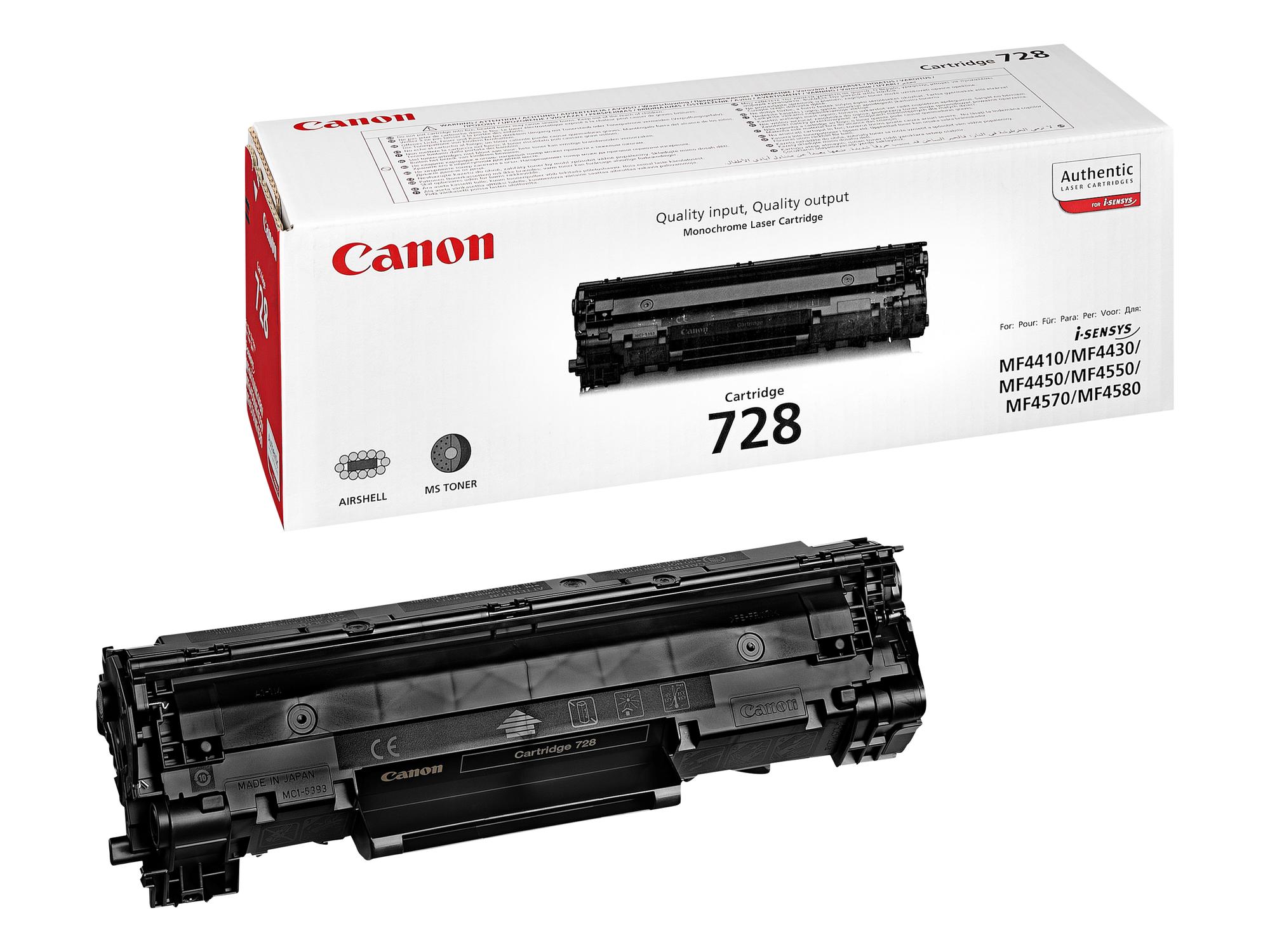 Canon Toner 728 / 3500B002 Noir
