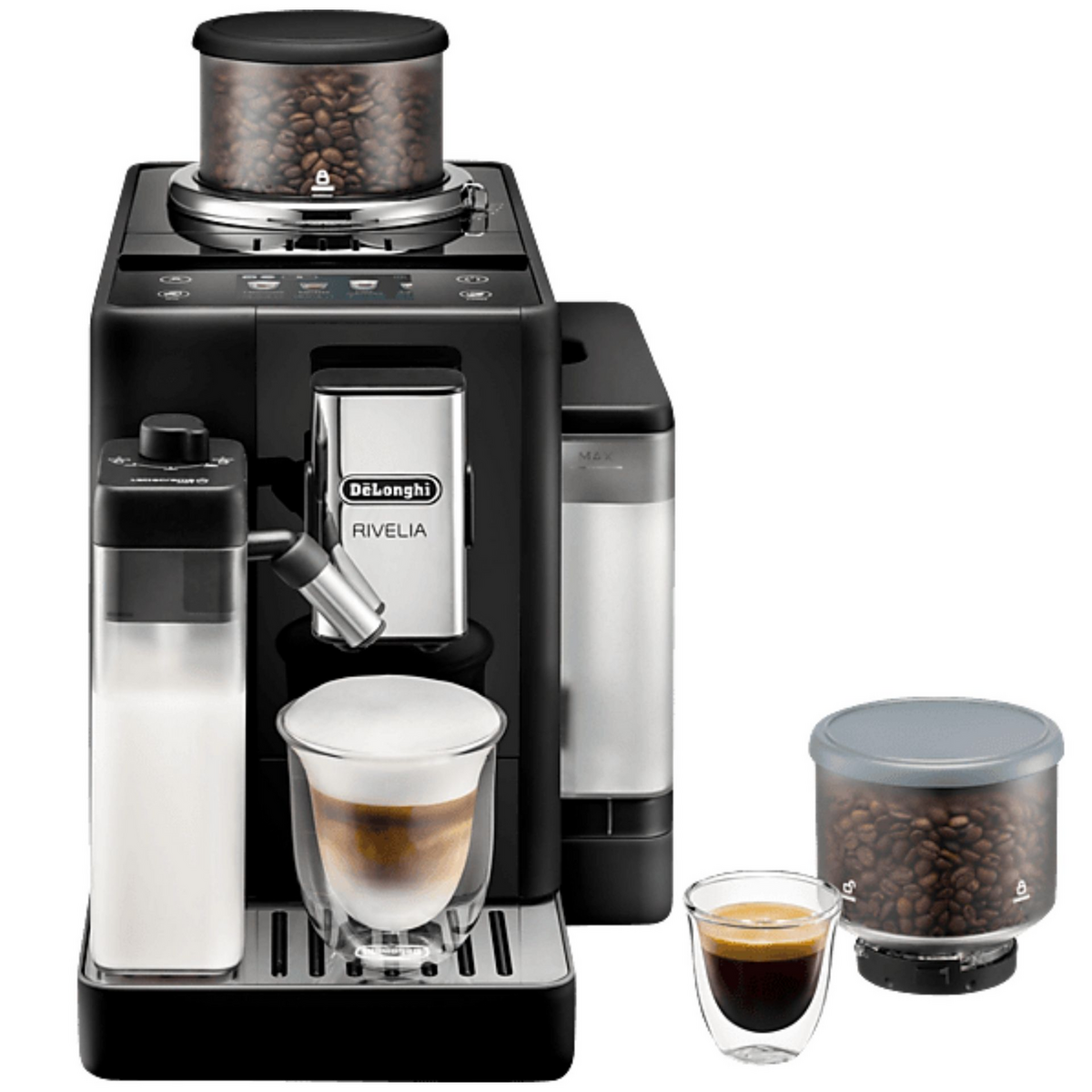 De'Longhi Fully automatic coffee machine Rivelia / EXAM440.55.B Black