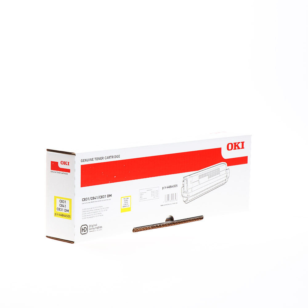 OKI Tóner 44844505 Amarillo