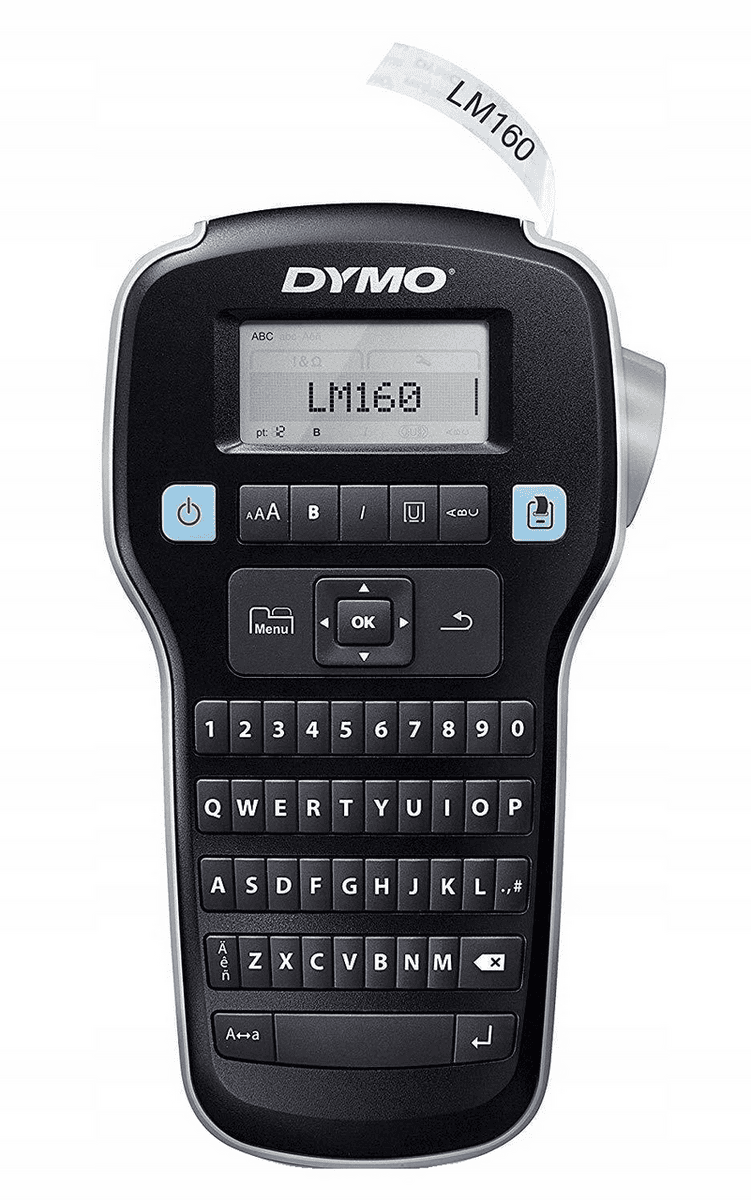 Dymo Dispositivo di etichettatura LabelManeger 160 VP / 2181011 Argento/Nero Multipack