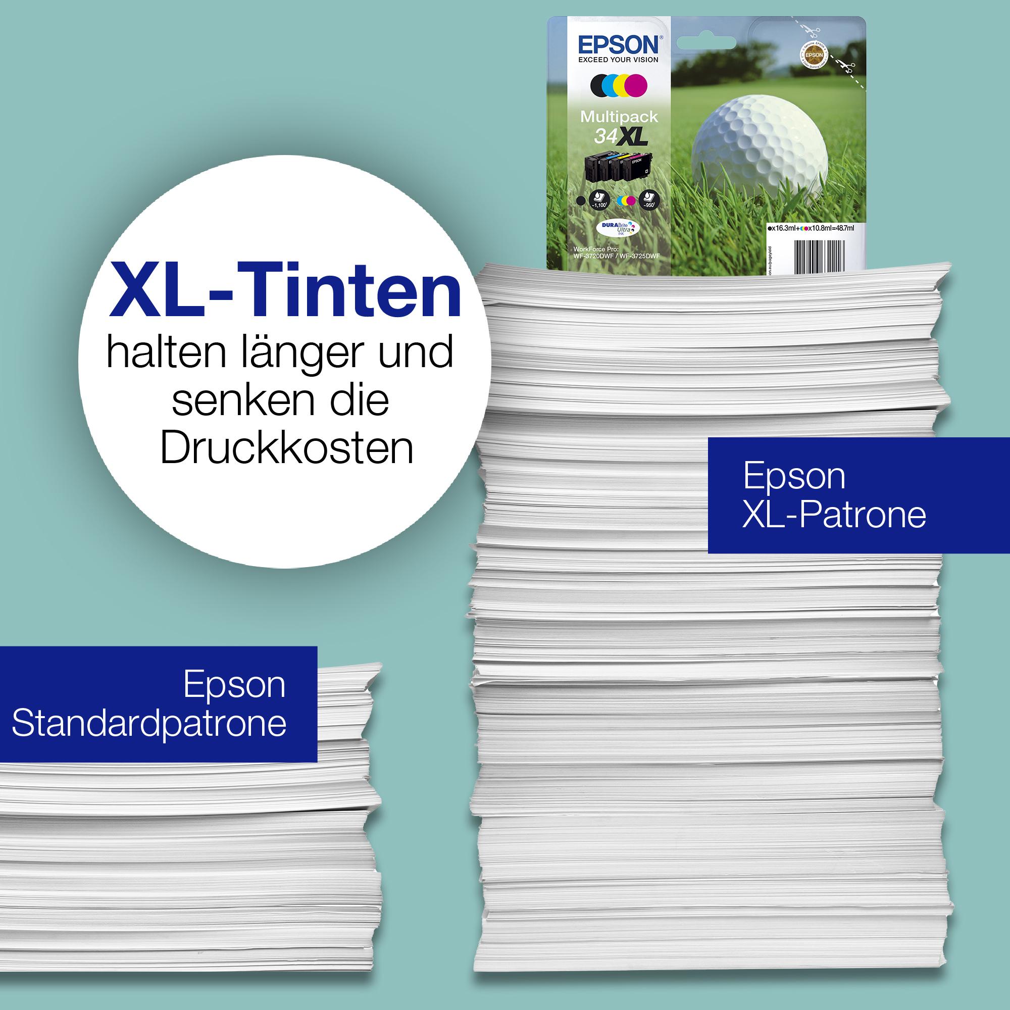 Epson Inchiostro 34 / C13T34664010 BK, C, M, Y Multipack