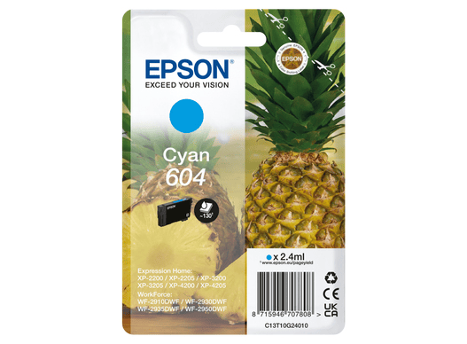 Epson Ink T10G24 / C13T10G24010 Cyan