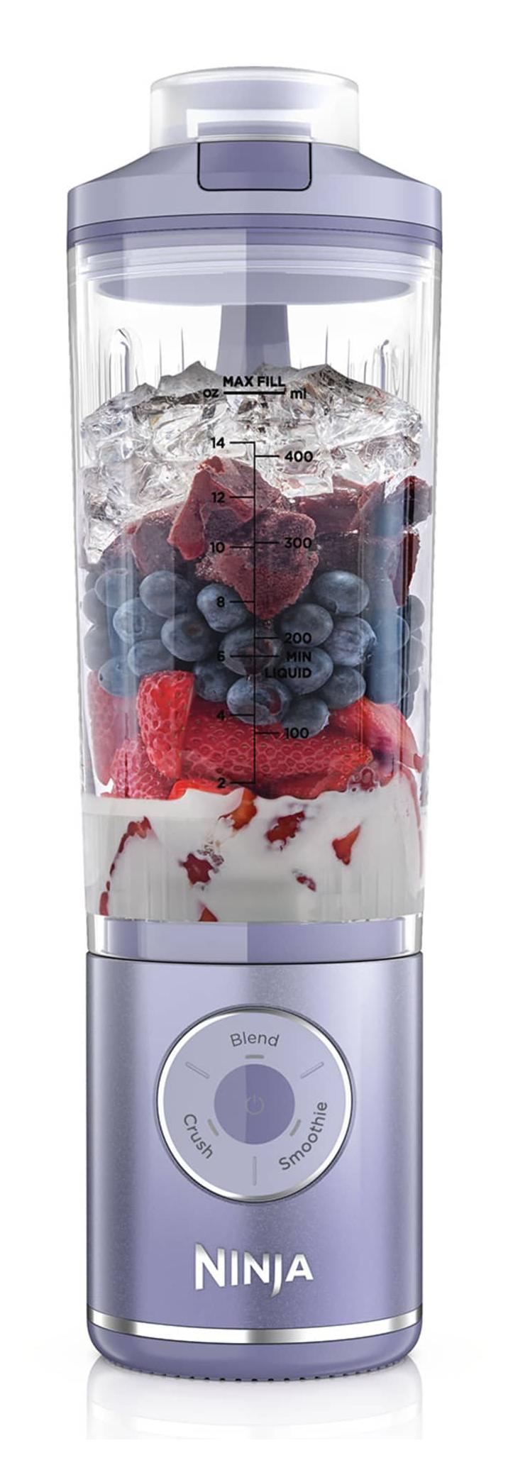 SharkNinja Blender Ninja Blast Max / BC251EULD Lavender, Transparent L