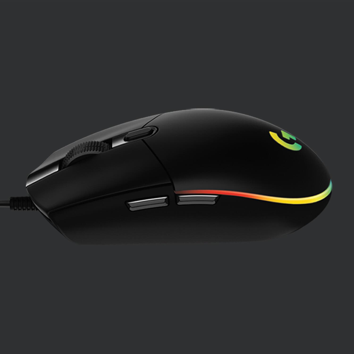 Logitech Maus G203 Lightsync / 910-005796 Schwarz