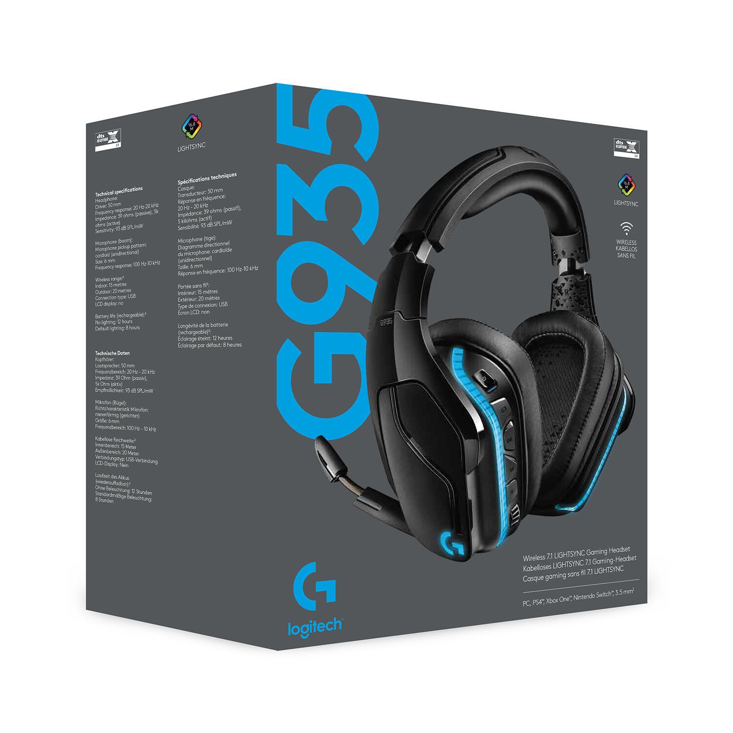 Logitech Headset G935 / 981-000744 Black
