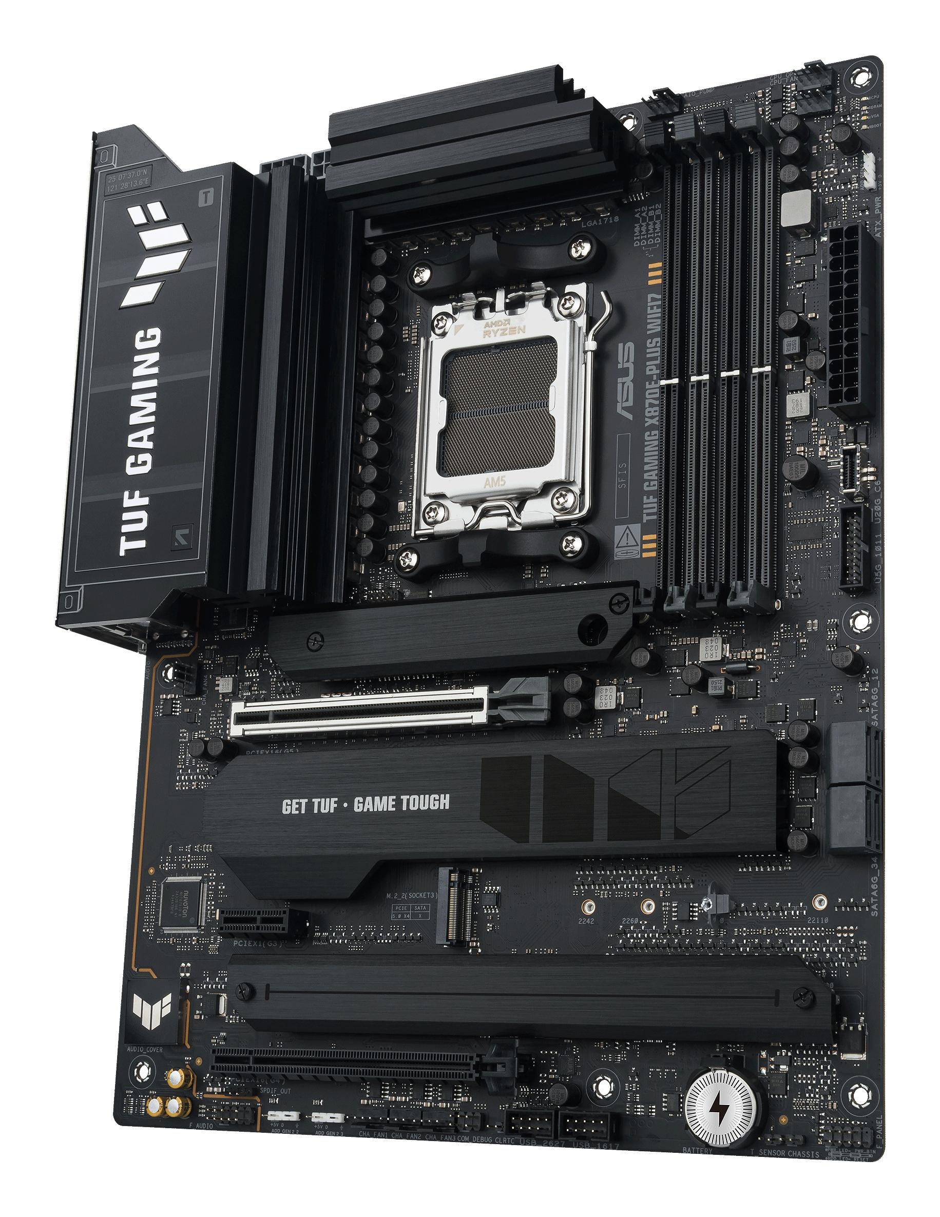 ASUS Mainboard TUF GAMING X870E-PLUS WIFI7 / 90MB1M70-M0EAY0 Grau