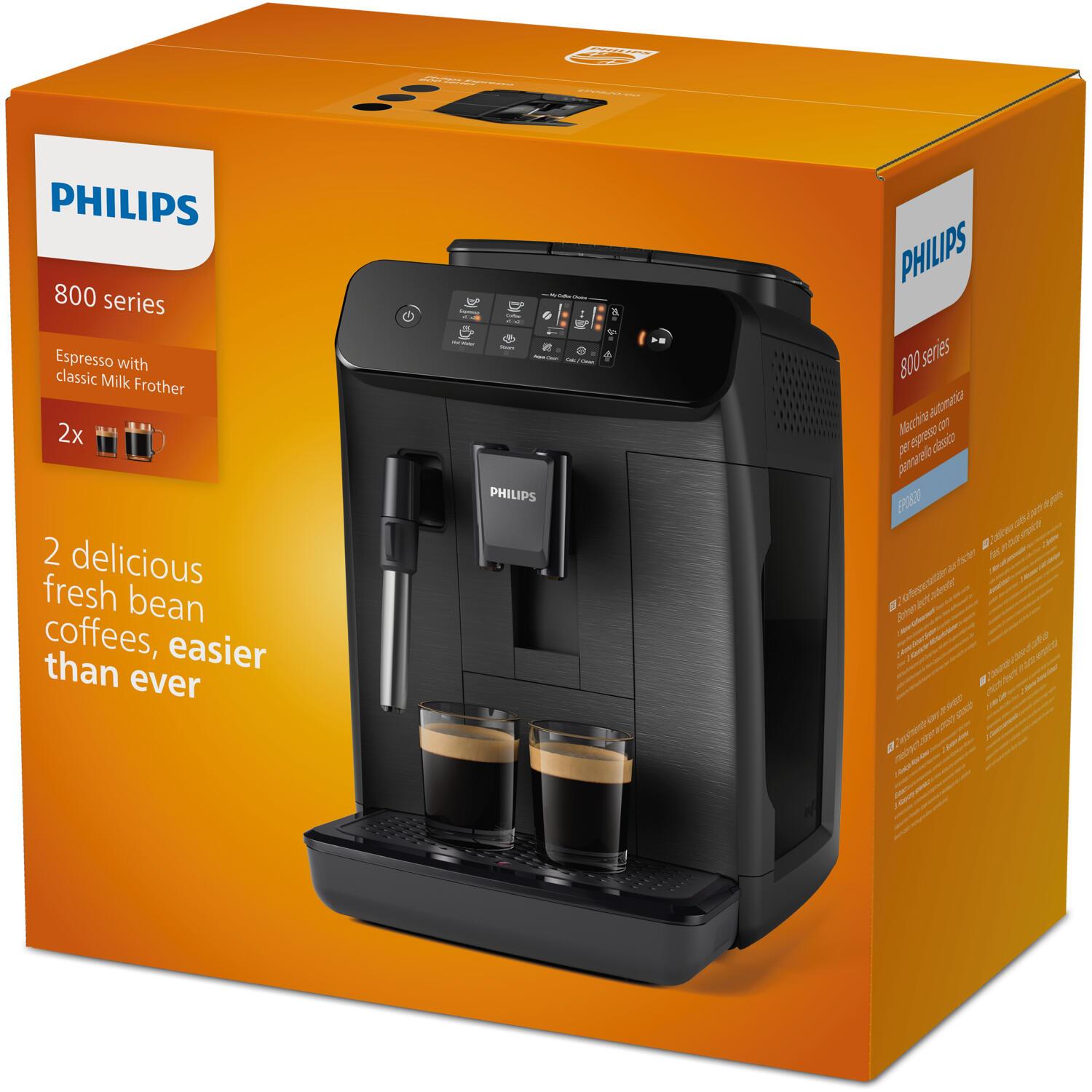 Philips Fully automatic coffee machine Series 800 / EP0820/00 Black