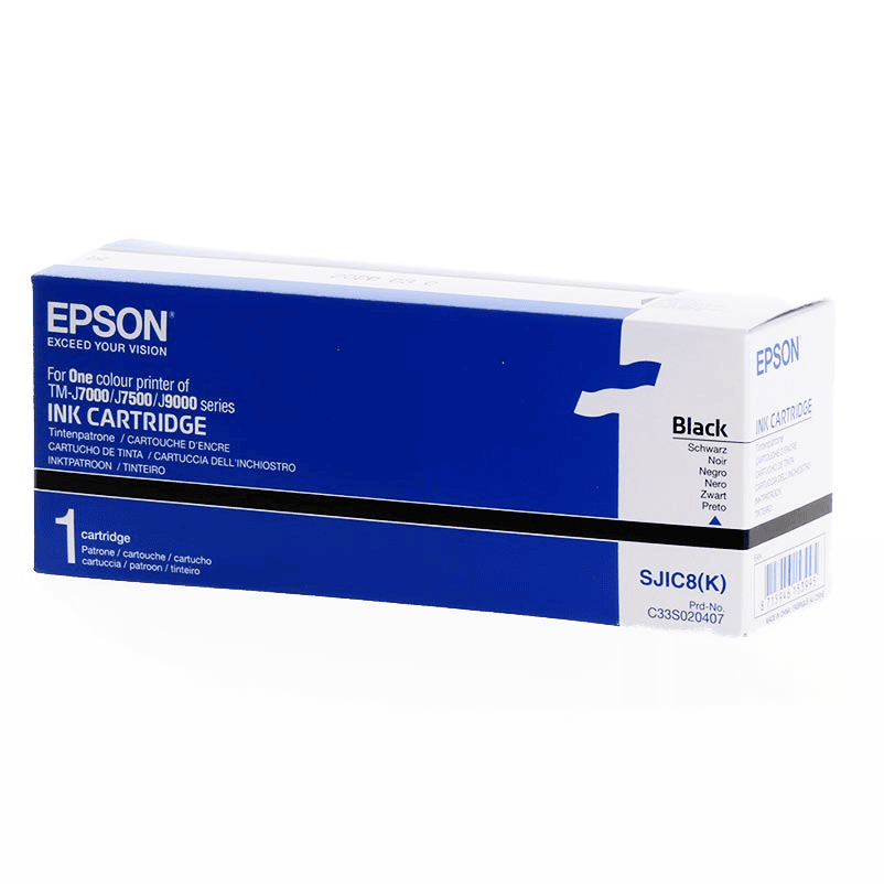 Epson Tinte SJIC8K / C33S020407 Schwarz