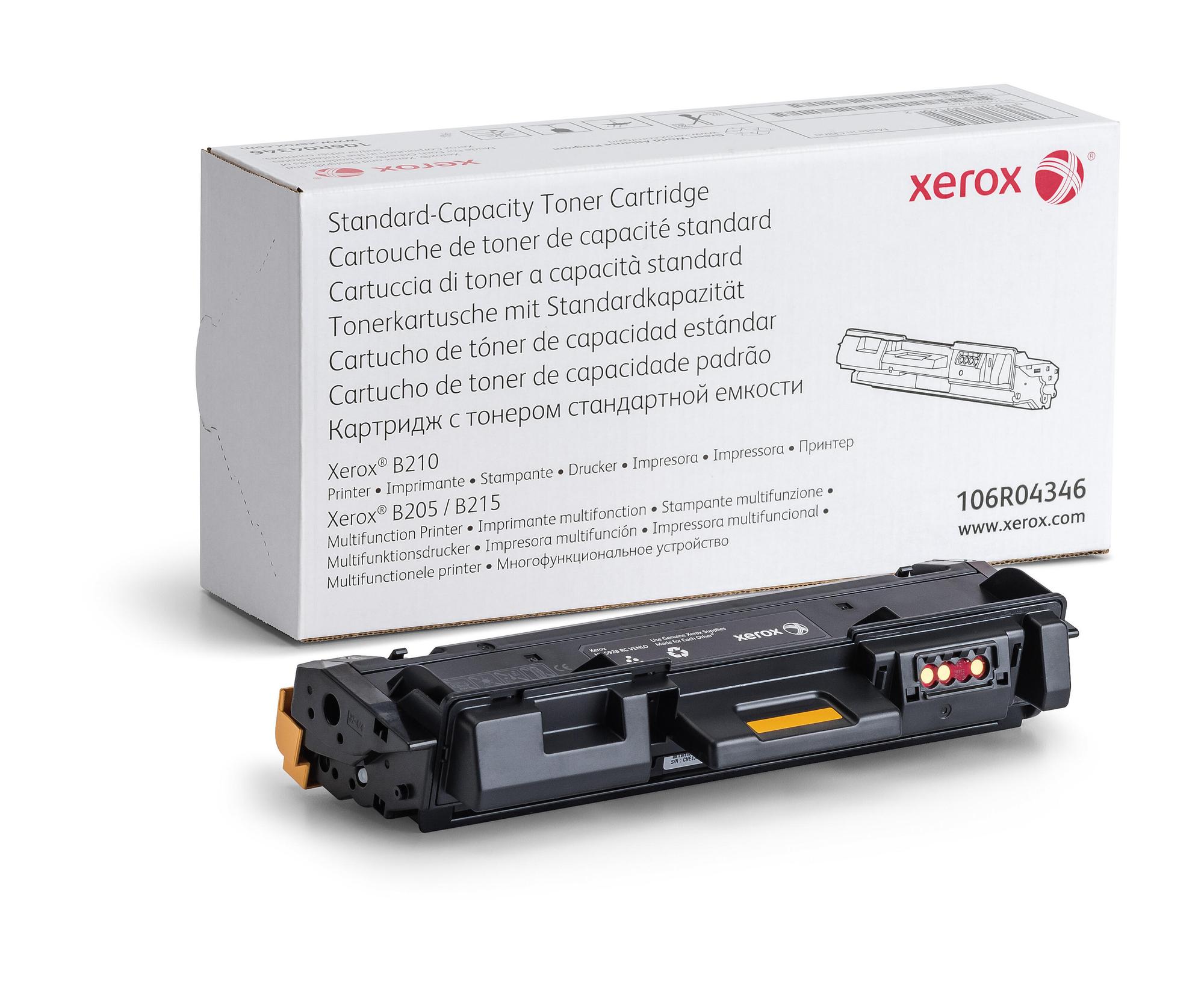 Xerox Tóner 106R04346 Negro Standard