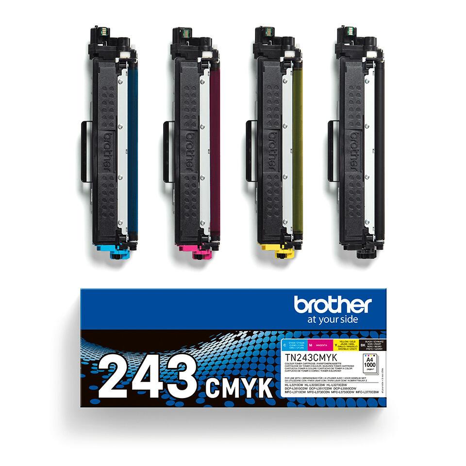 Brother Toner TN-243CMYK / TN243CMYK BK,C,M,Y Multipack