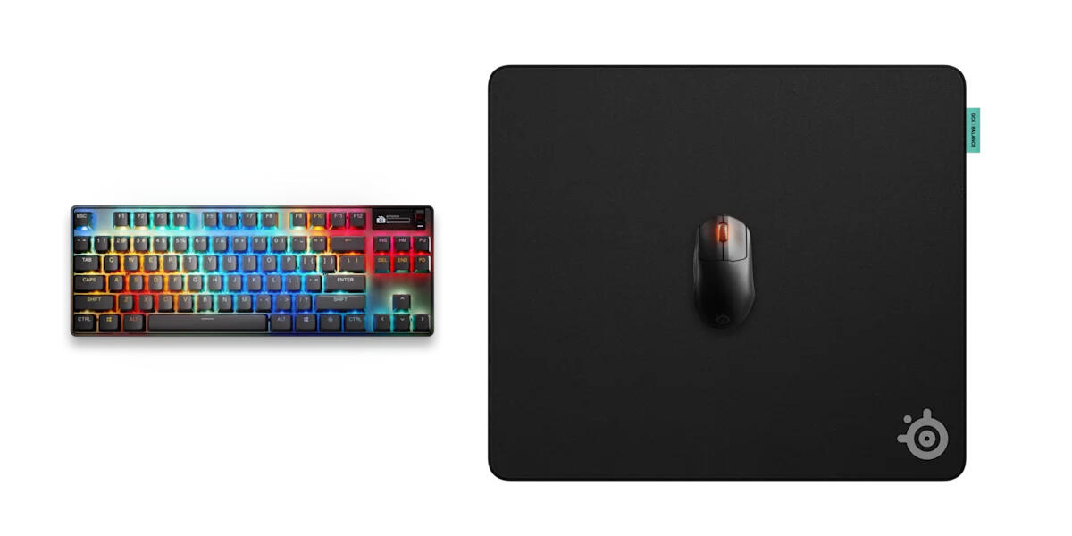 Steelseries Tappetino per mouse QcK Performance Balance L / 63432 Nero L