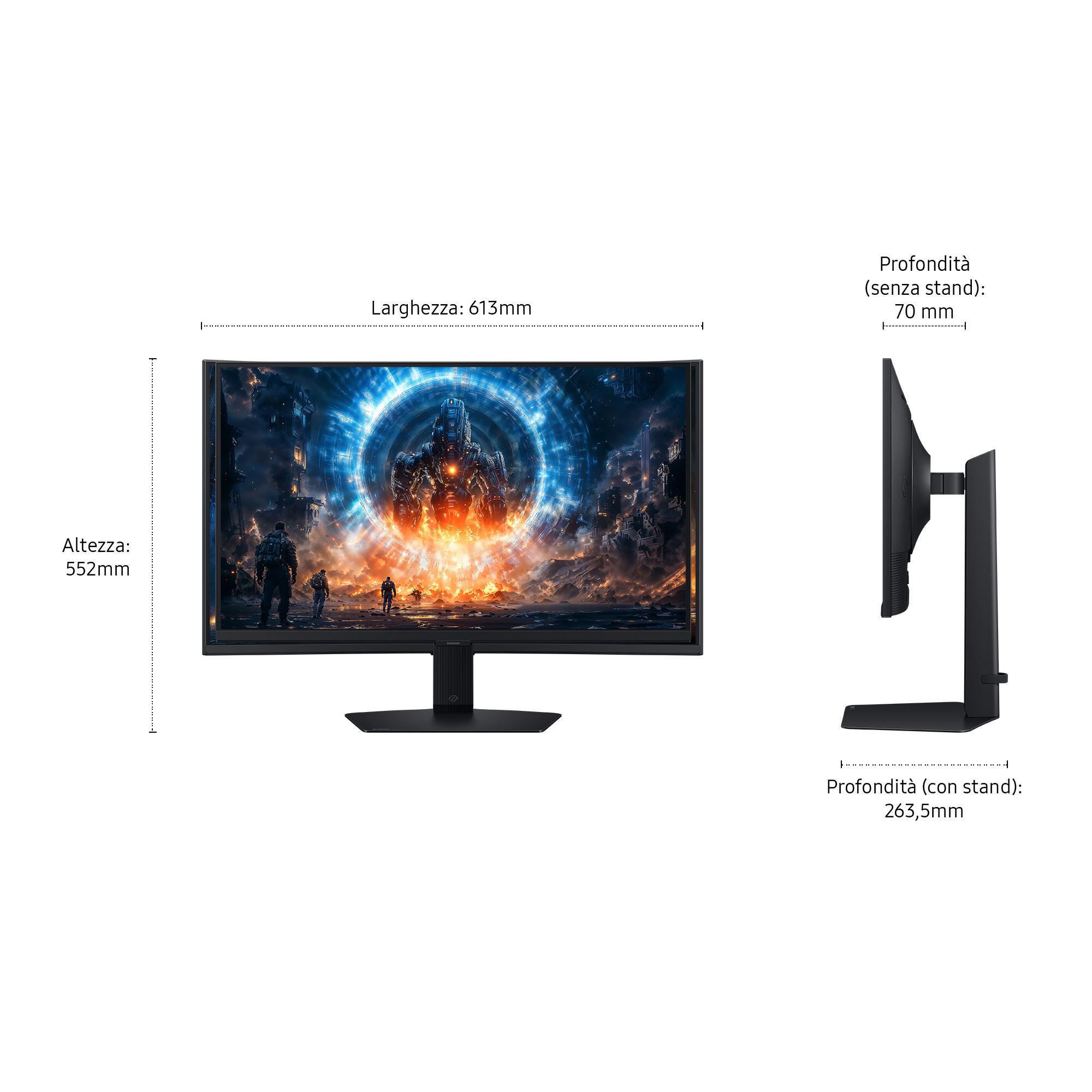 Samsung Monitor Odyssey LS27FG602EU / LS27FG602EUXEN Negro 68,6 cm (27")