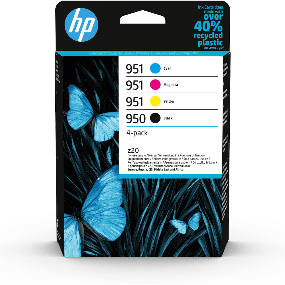 HP Tinte 950/951 / 6ZC65AE BK,C,M,Y