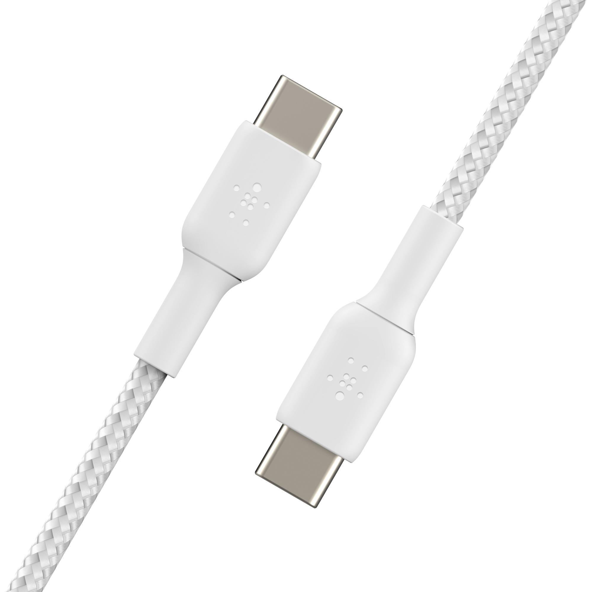 Belkin Cables USB-C 1m / CAB004BT1MWH2PK White