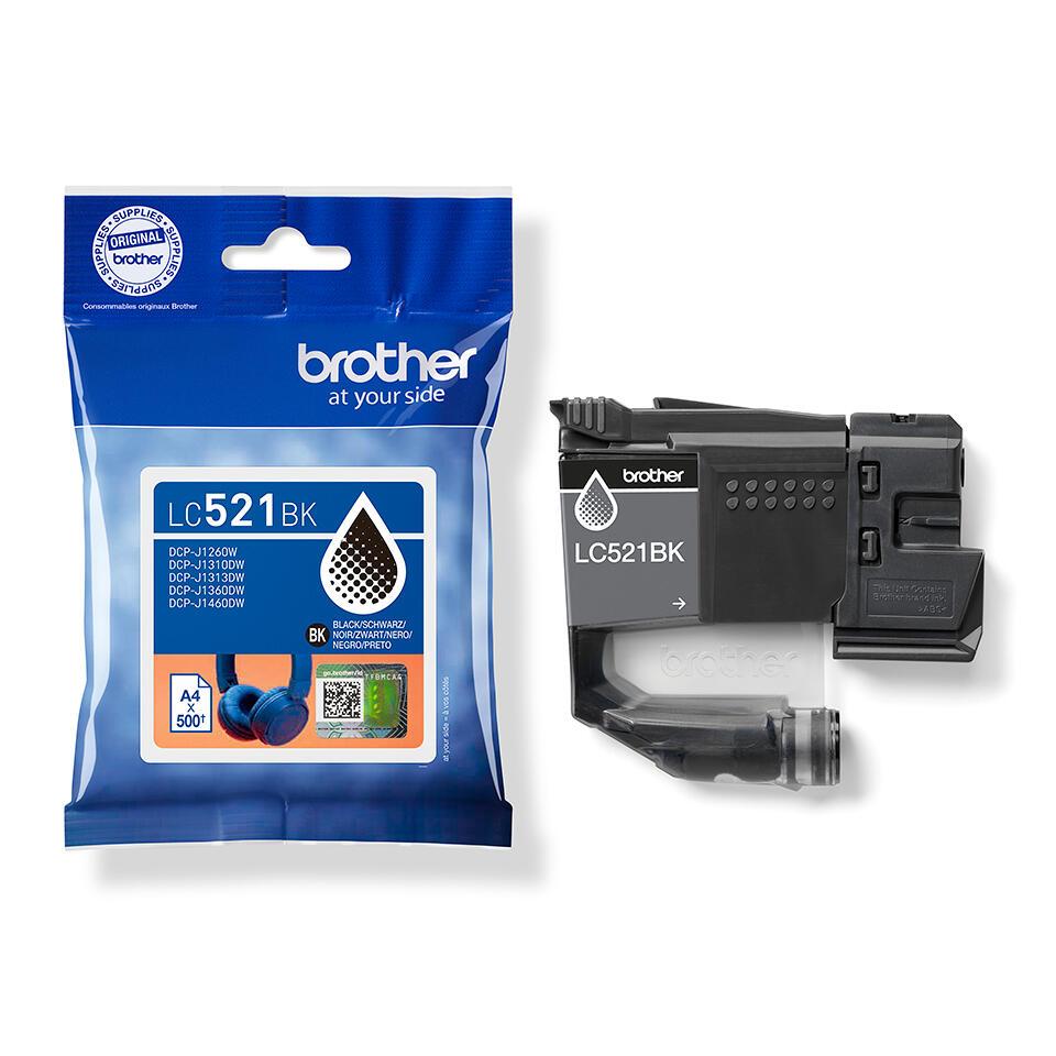Brother Inchiostro LC-521BK / LC521BK Nero Standard