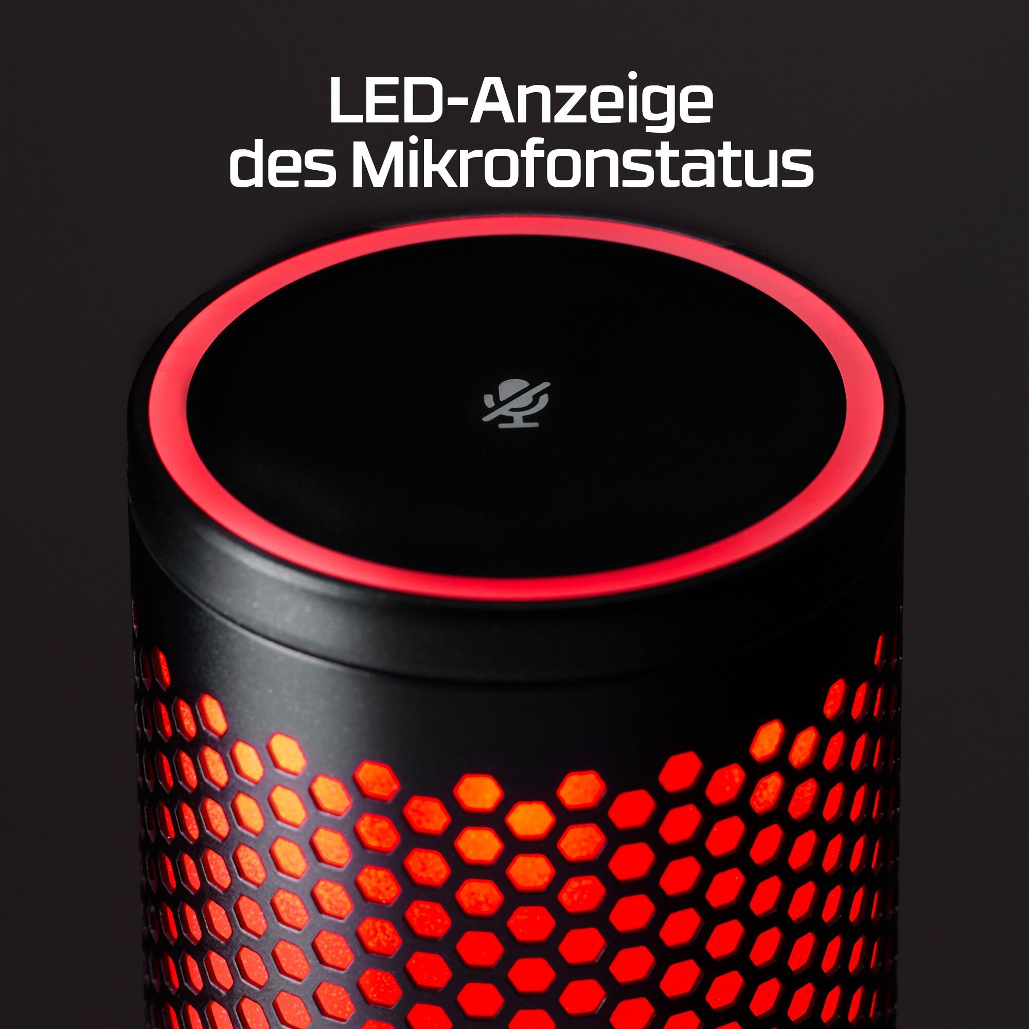 HyperX Mikrofon QuadCast 2 / 872V1AA Schwarz