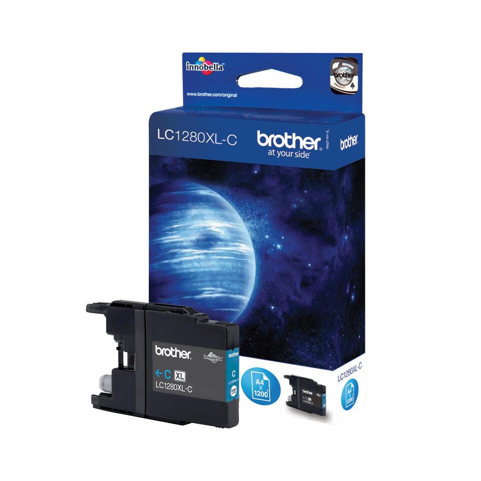 Brother Tinta LC-1280XLC / LC1280XLC Cian Standard