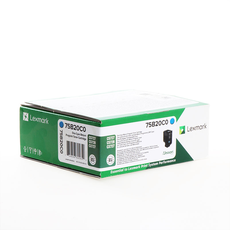 Lexmark Toner 75B20C0 Cyan
