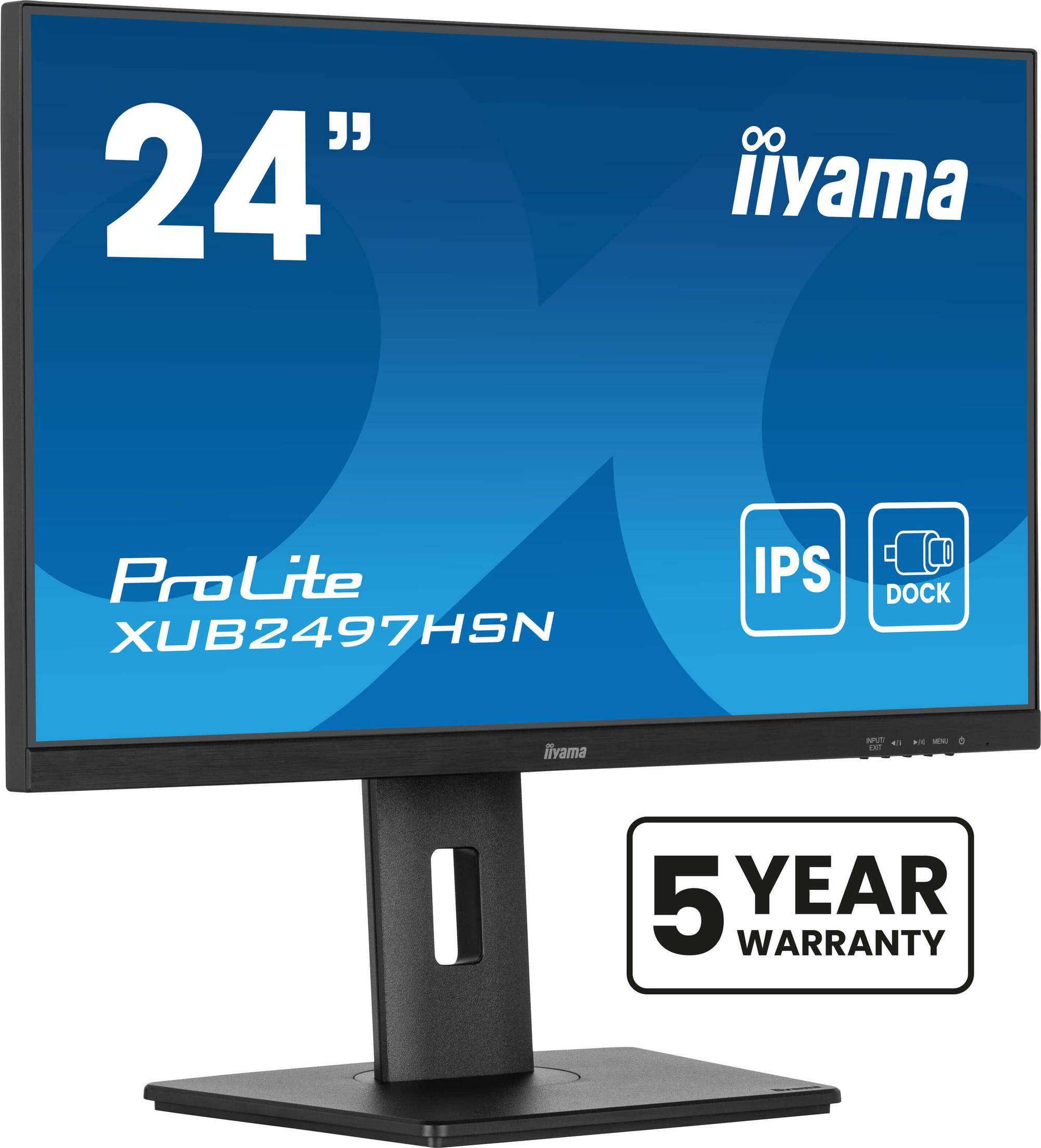 iiyama Monitor XUB2497HSN-B2 / XUB2497HSN-B2 Negro 60,5 cm (23,8")