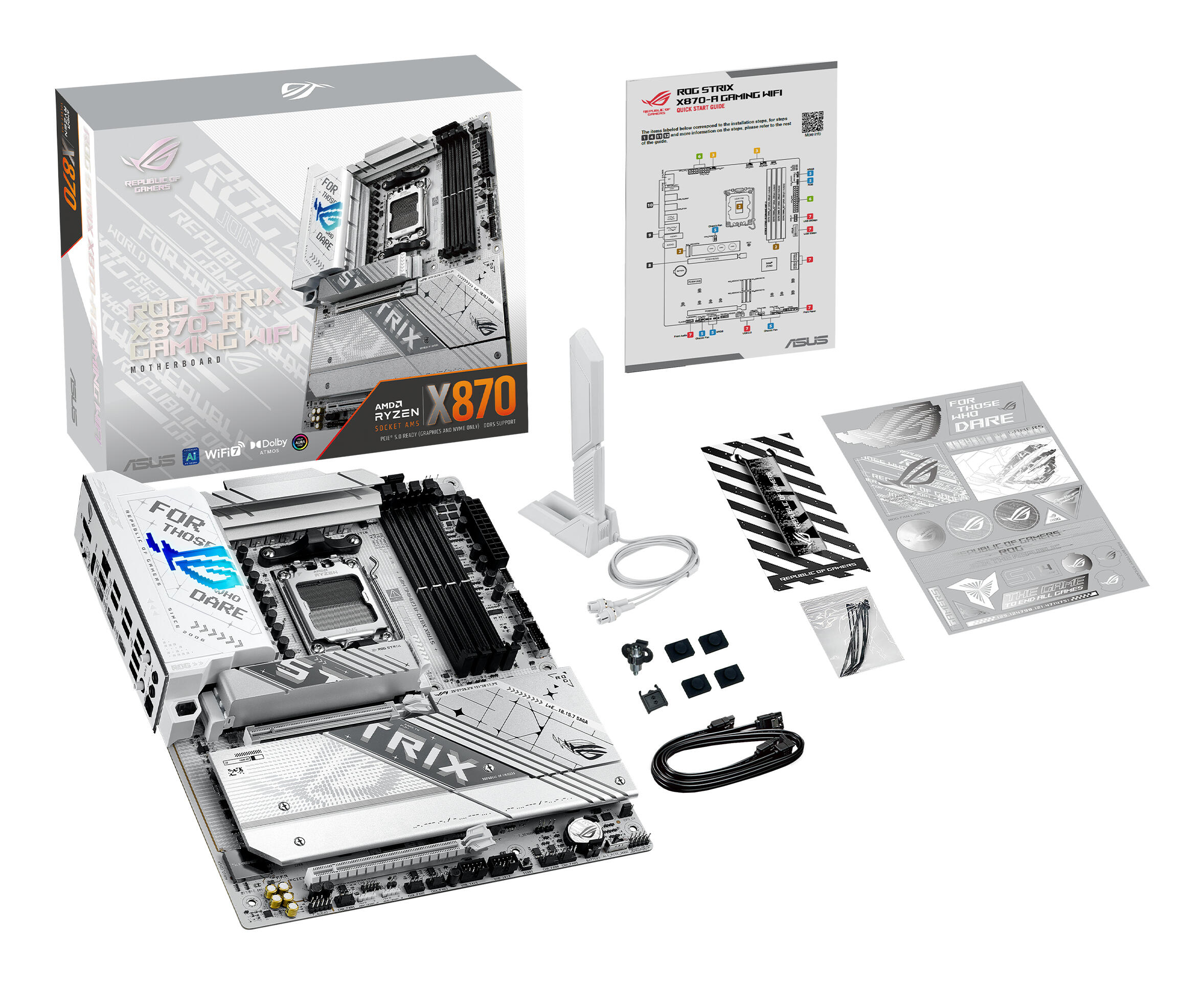 ASUS Scheda madre ROG Strix X870-A Gaming WiFi / 90MB1IF0-M0EAY0 Alluminio