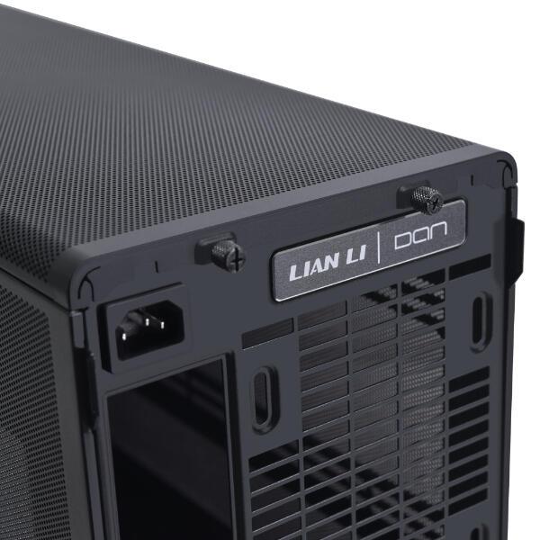 Lian Li PC-Gehäuse A3-mATX Wood / A3X-WD Schwarz, Holz S