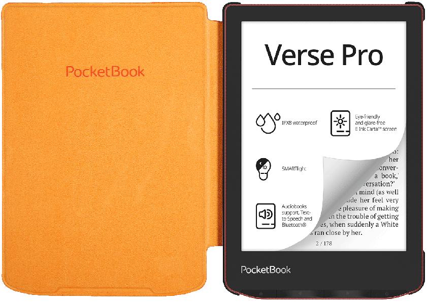 PocketBook Custodia per tablet Verse 6" Shell Orange / H-S-634-O-WW Arancione