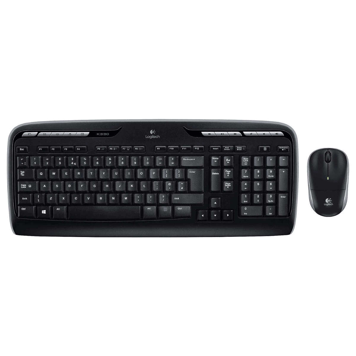 Logitech Mouse and keyboard set MK330 / 920-003989 Black