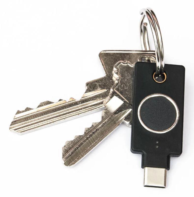 Yubico Chiave di sicurezza YubiKey C Bio FIDO / 100949 Nero