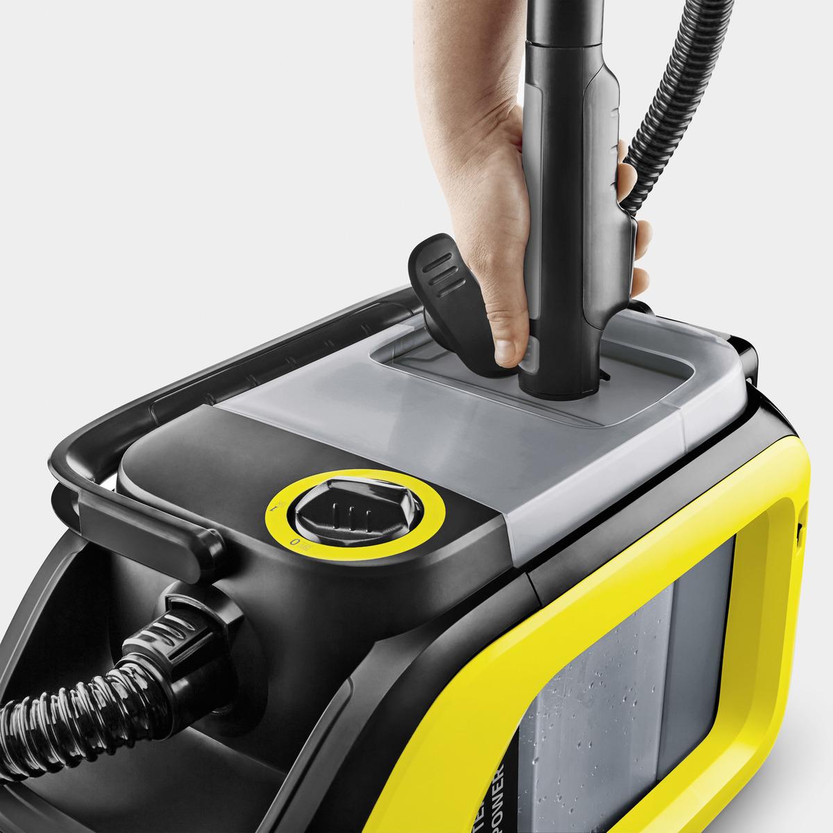 Kärcher Teppichreinigungsmaschine SE 3 Compact / 1.081-500.0 Schwarz, Gelb