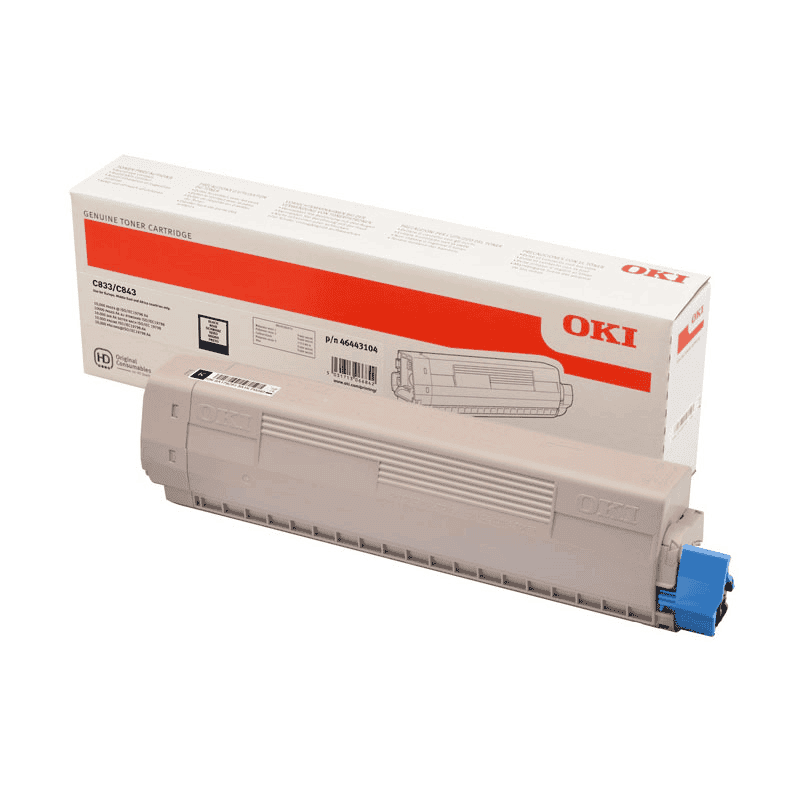 OKI Toner 46443104 Schwarz XL