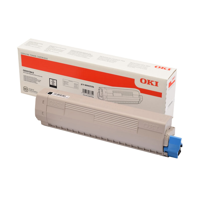 OKI Toner 46443104 Schwarz XL