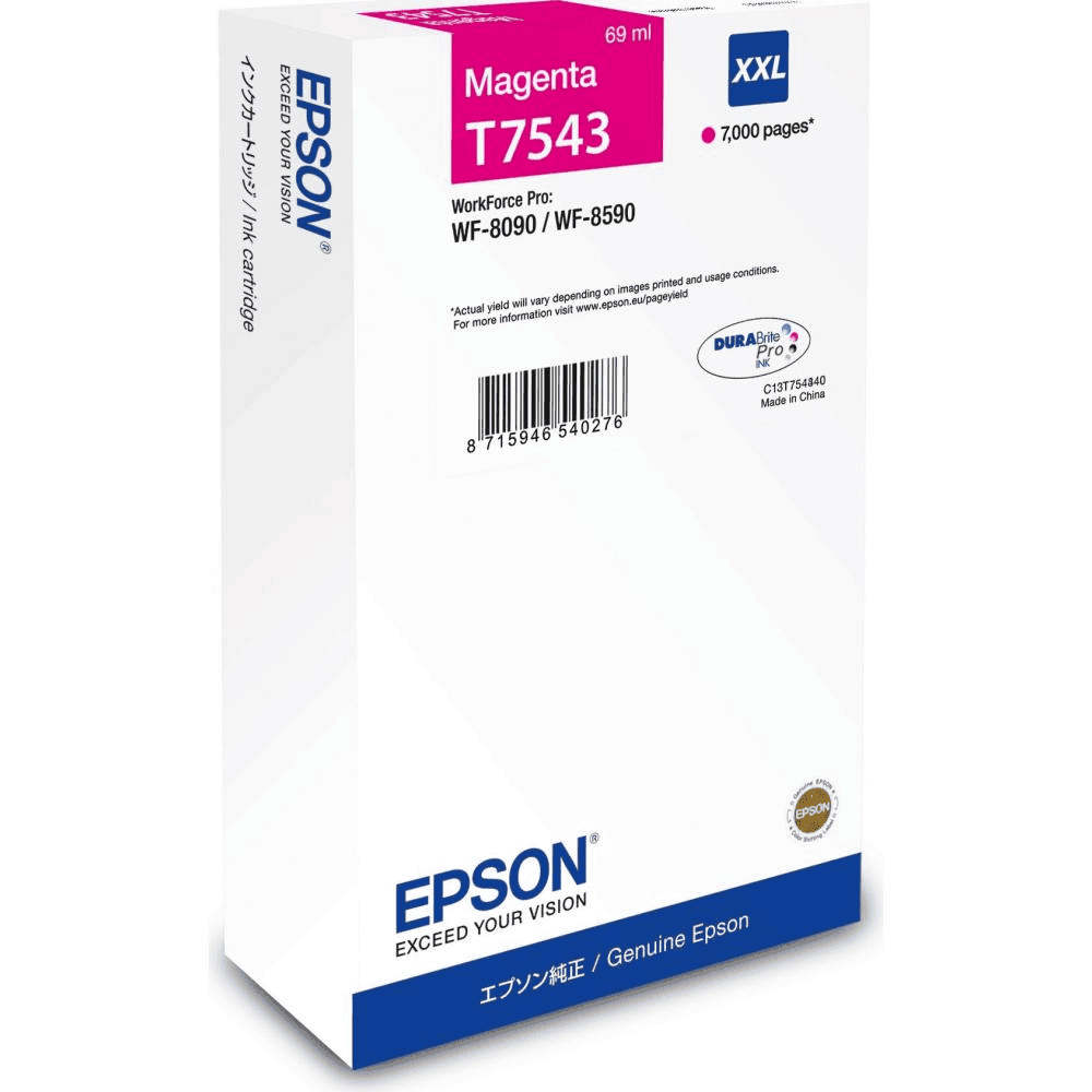 Epson Encre T7543 / C13T754340 Magenta