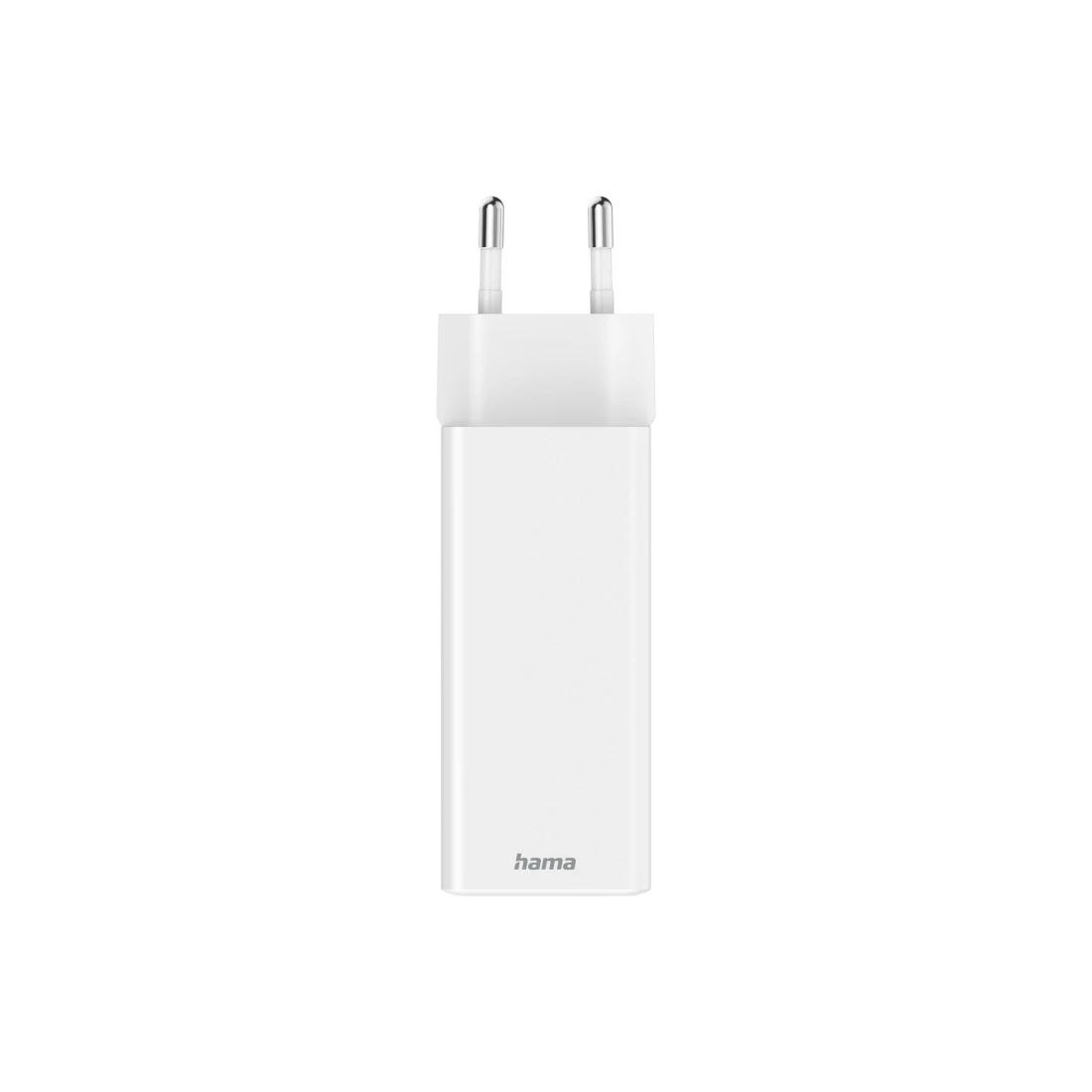 Hama Caricabatterie wireless USB-C USB-A 100W / 00201997 Bianco